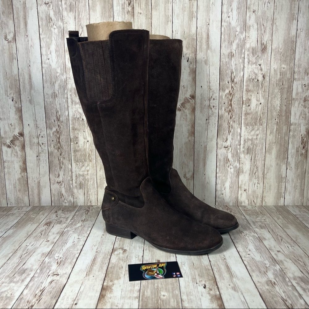 Crown Vintage Brown Heeled Boots